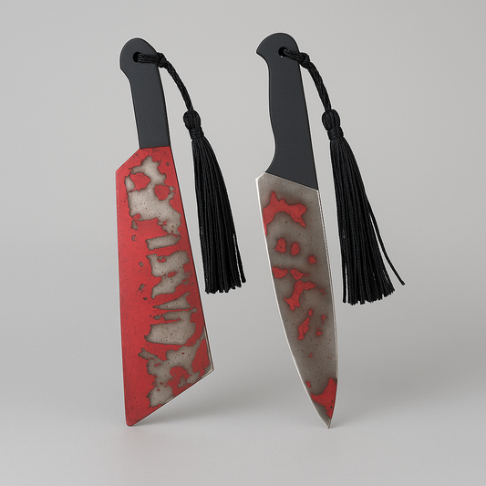 Bloody Knife Bookmark