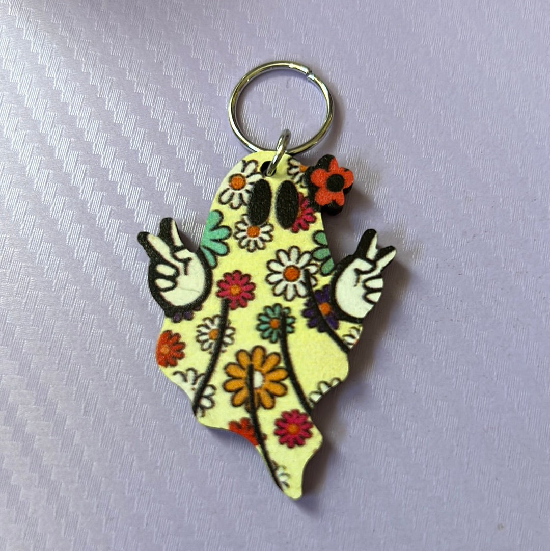 Trippy Ghost Charm - Pandoras Lox Dread Shop
