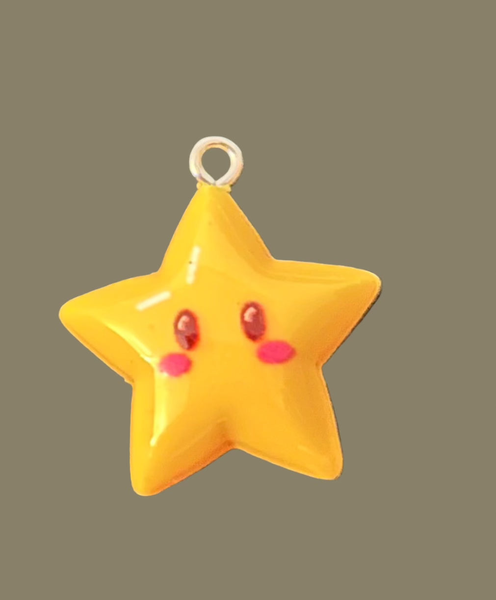 Star Charm - Pandoras Lox Dread Shop