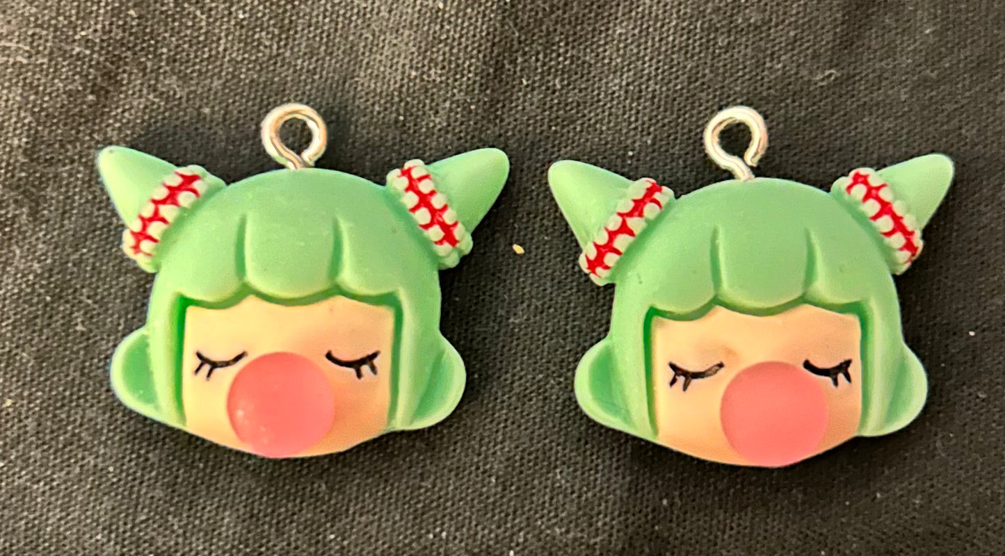 Bubblegum Cutie Charm - Pandoras Lox Dread Shop