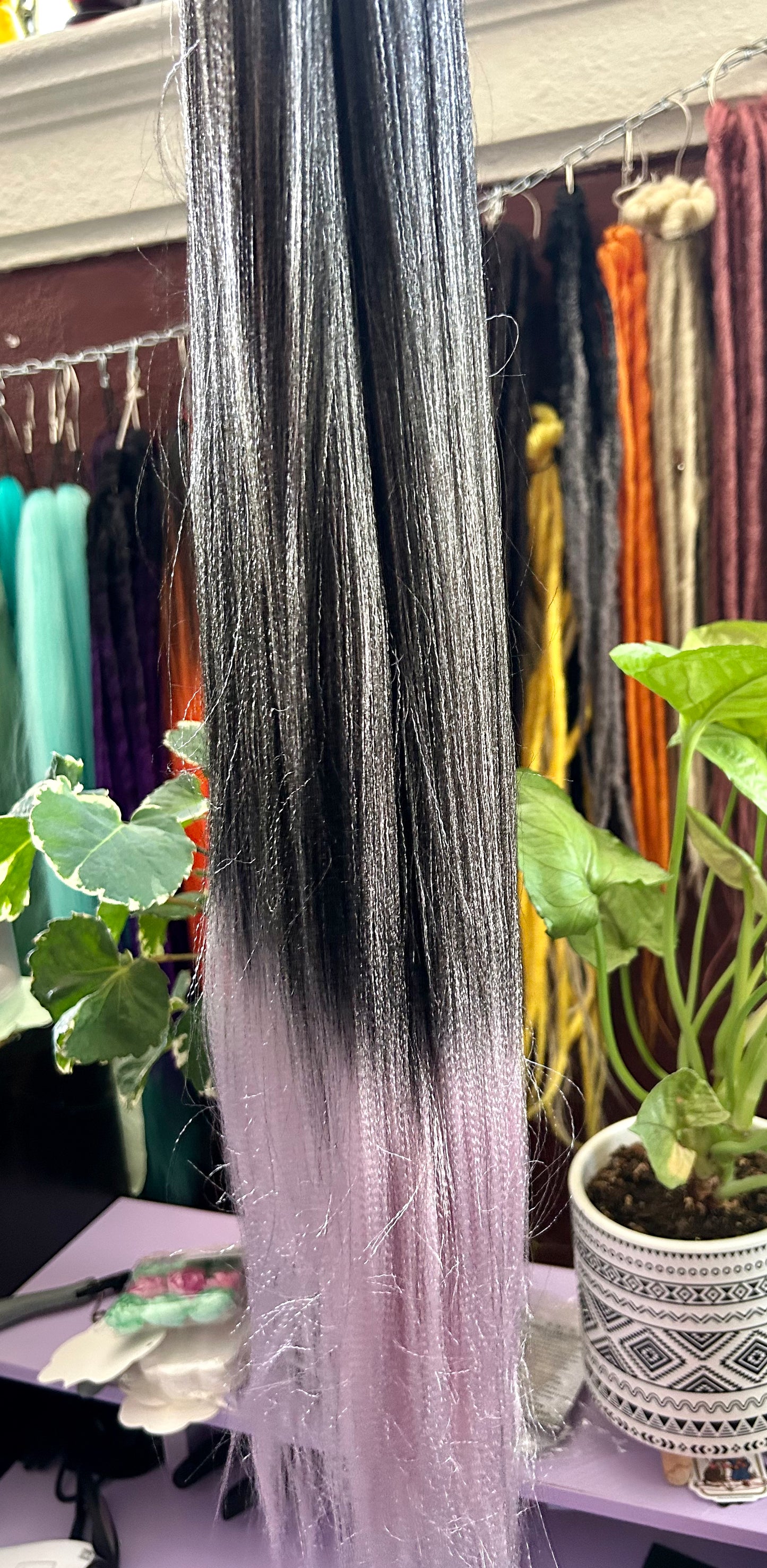 Metallic Lilac Ombré - Pandoras Lox Dread Shop