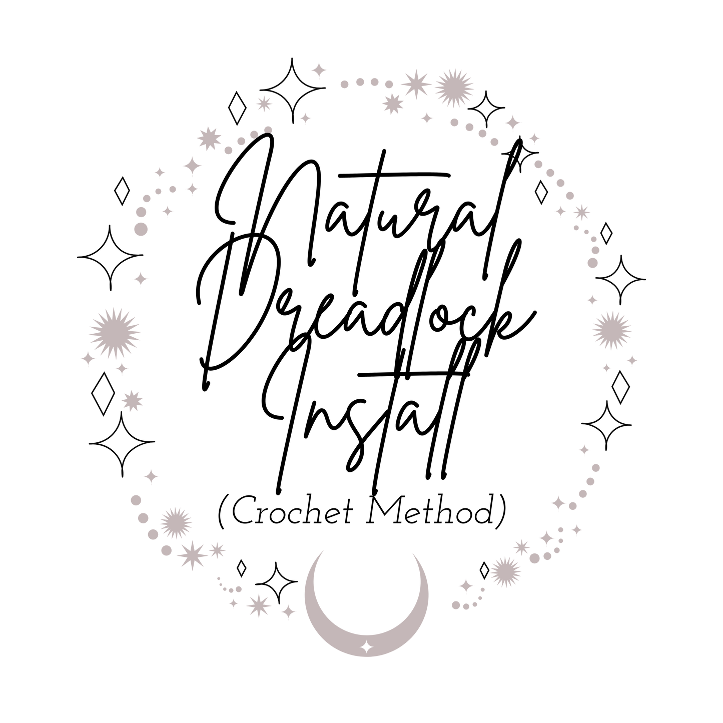 NATURAL DREADLOCK INSTALL: CROCHET METHOD