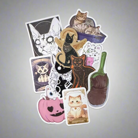 Assorted Cat Stickers