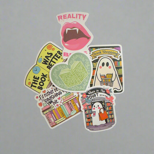 Book Lovers Sticker Pack