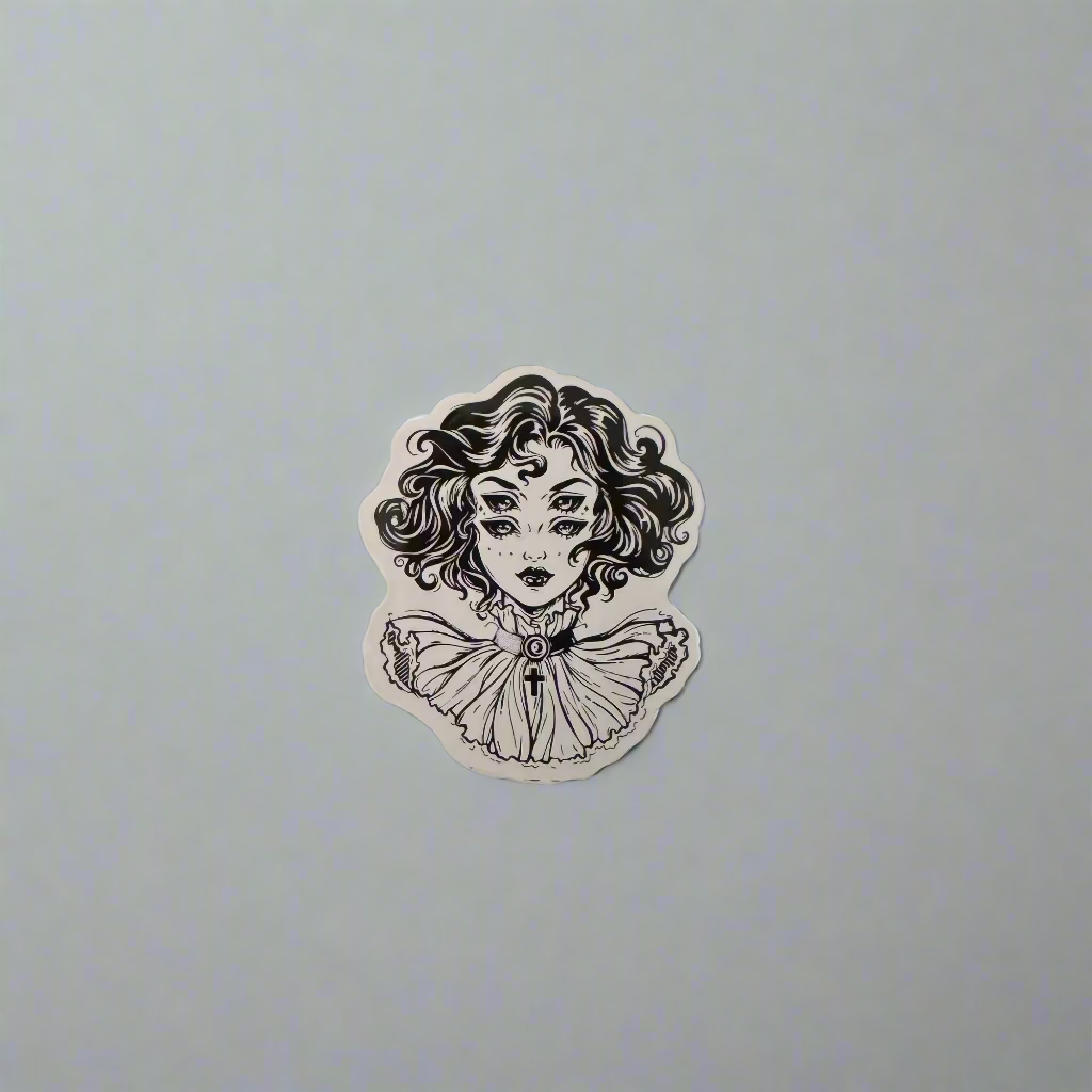 Black & White Alternative Stickers