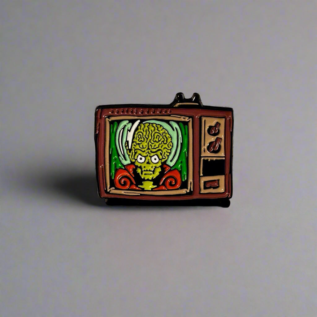 Retro Alien Pin