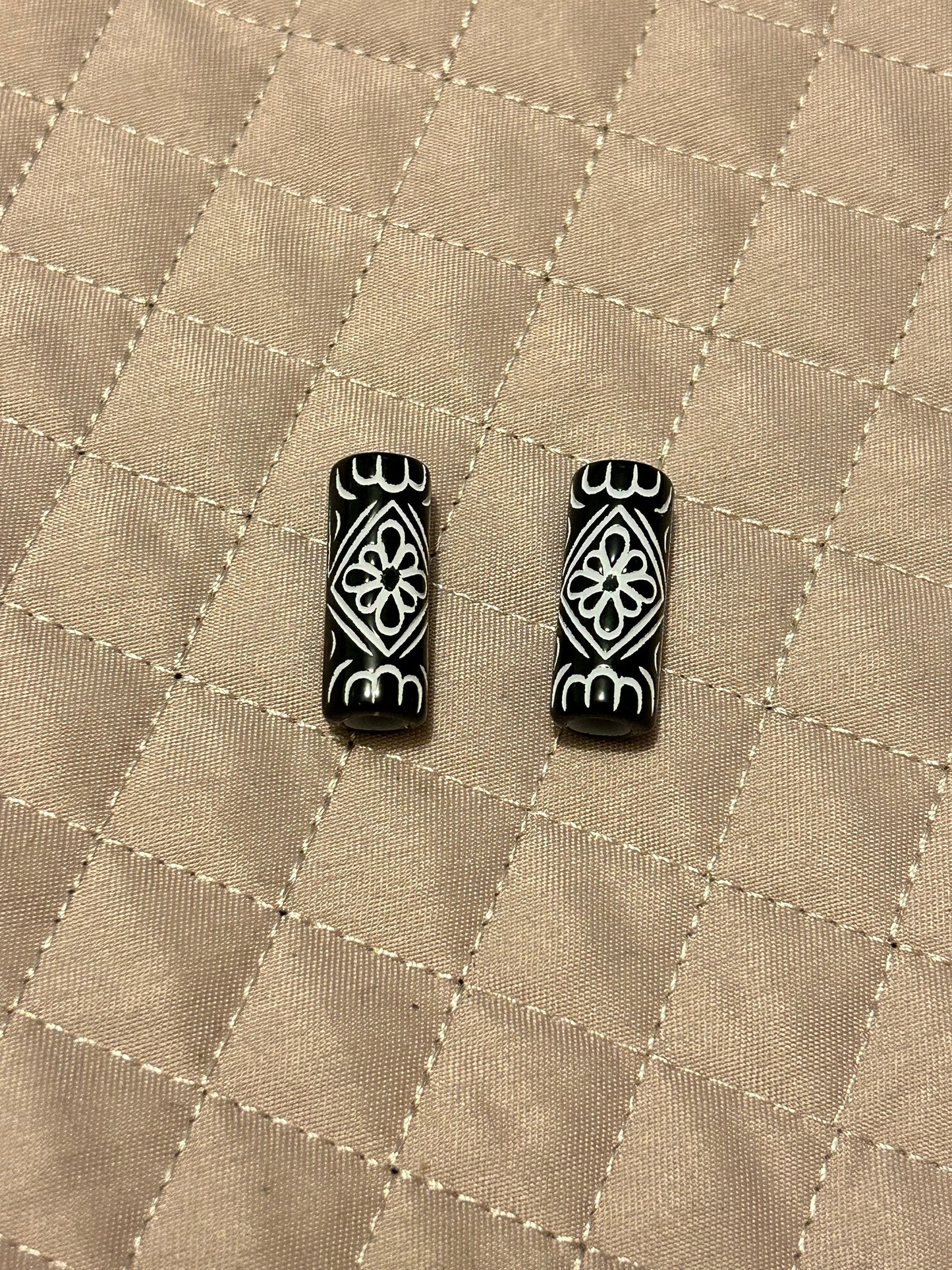 Black Bead Charm