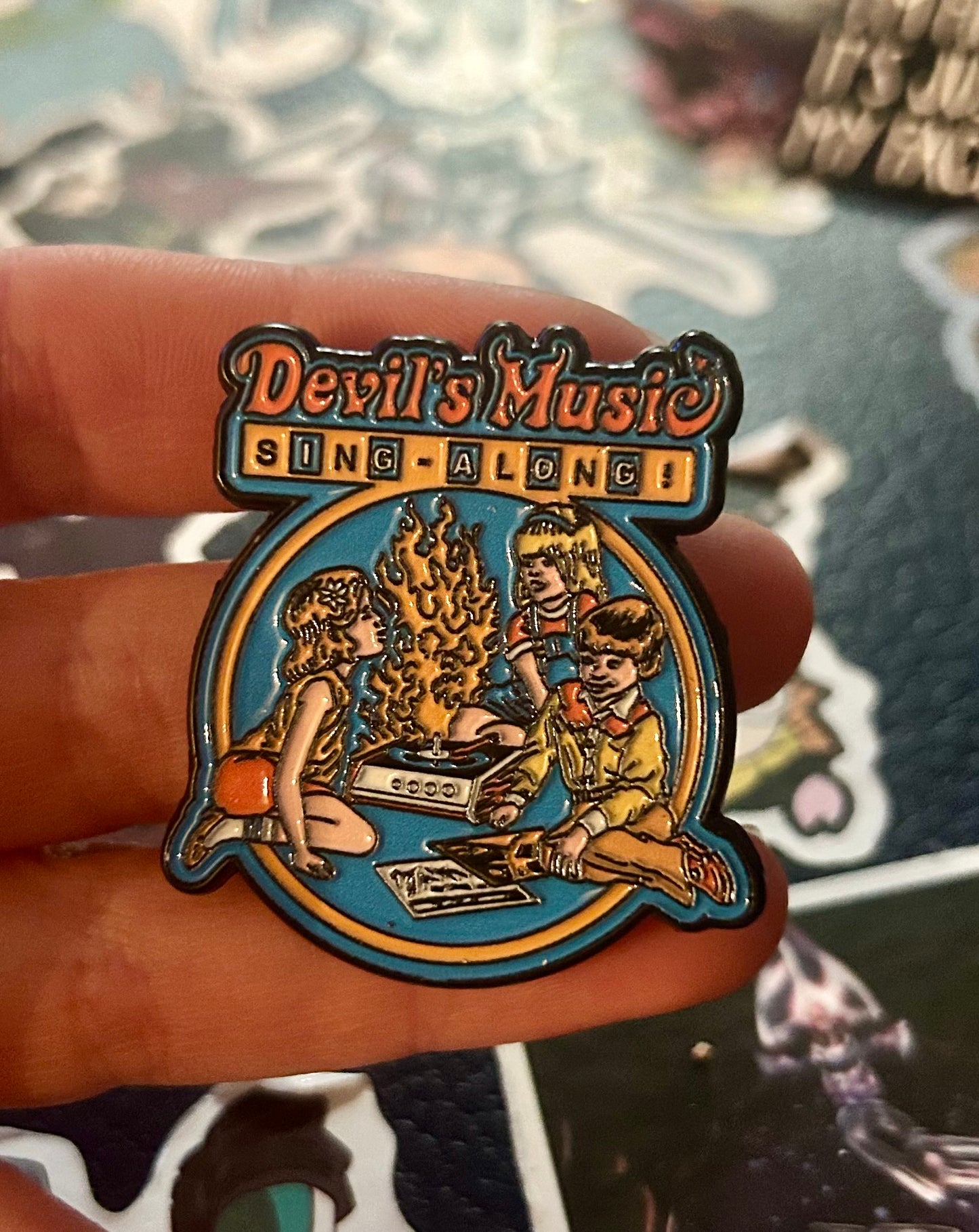 Devil Music Pin