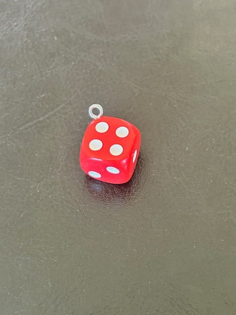 Dice Dreadlock Charm