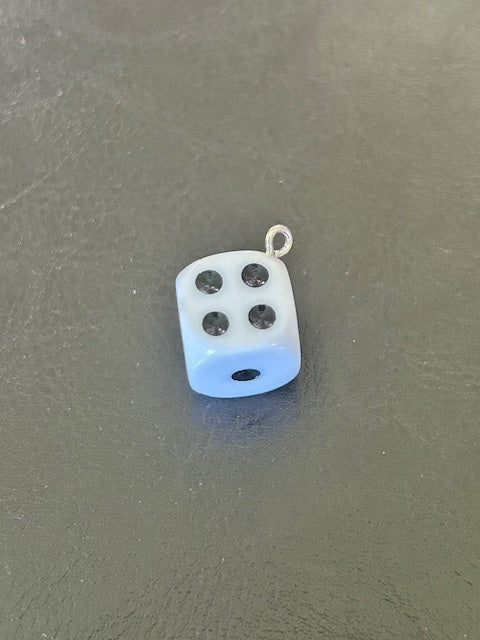 Dice Dreadlock Charm