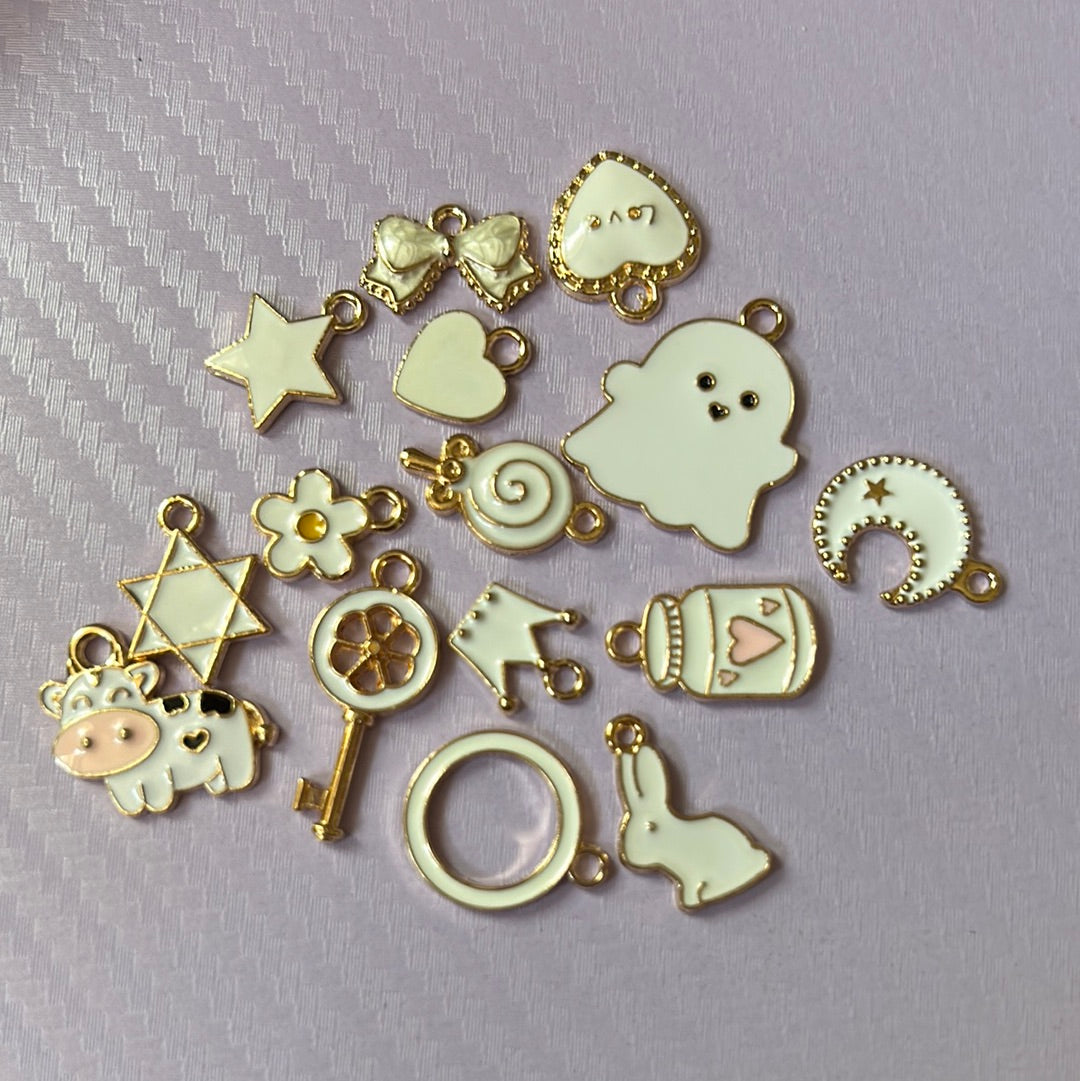 White Charm Pack - Pandoras Lox Dread Shop
