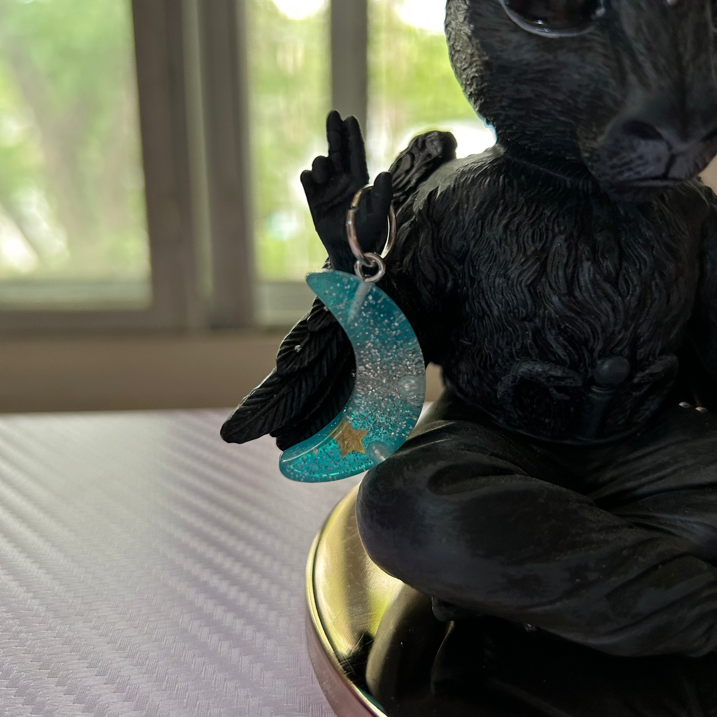 Moon Charm - Pandoras Lox Dread Shop