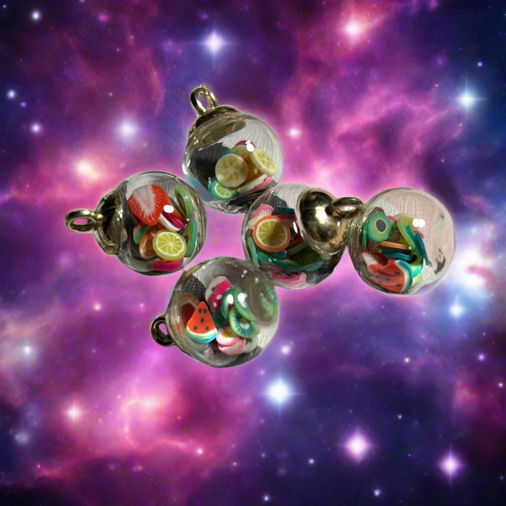 Fruit Globe Charm - Pandoras Lox Dread Shop