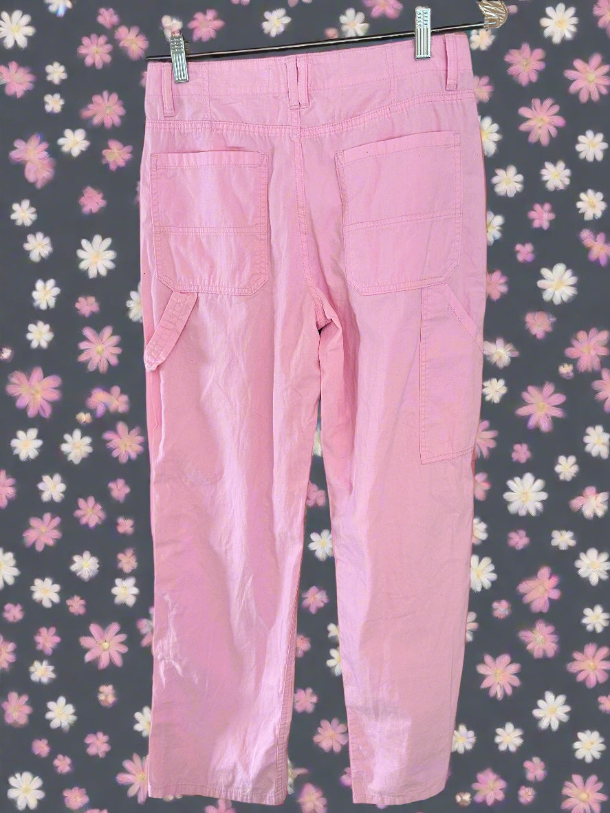Pink Cargo Pants