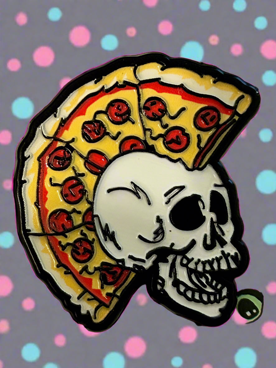 Punk Pizza Mohawk Pin