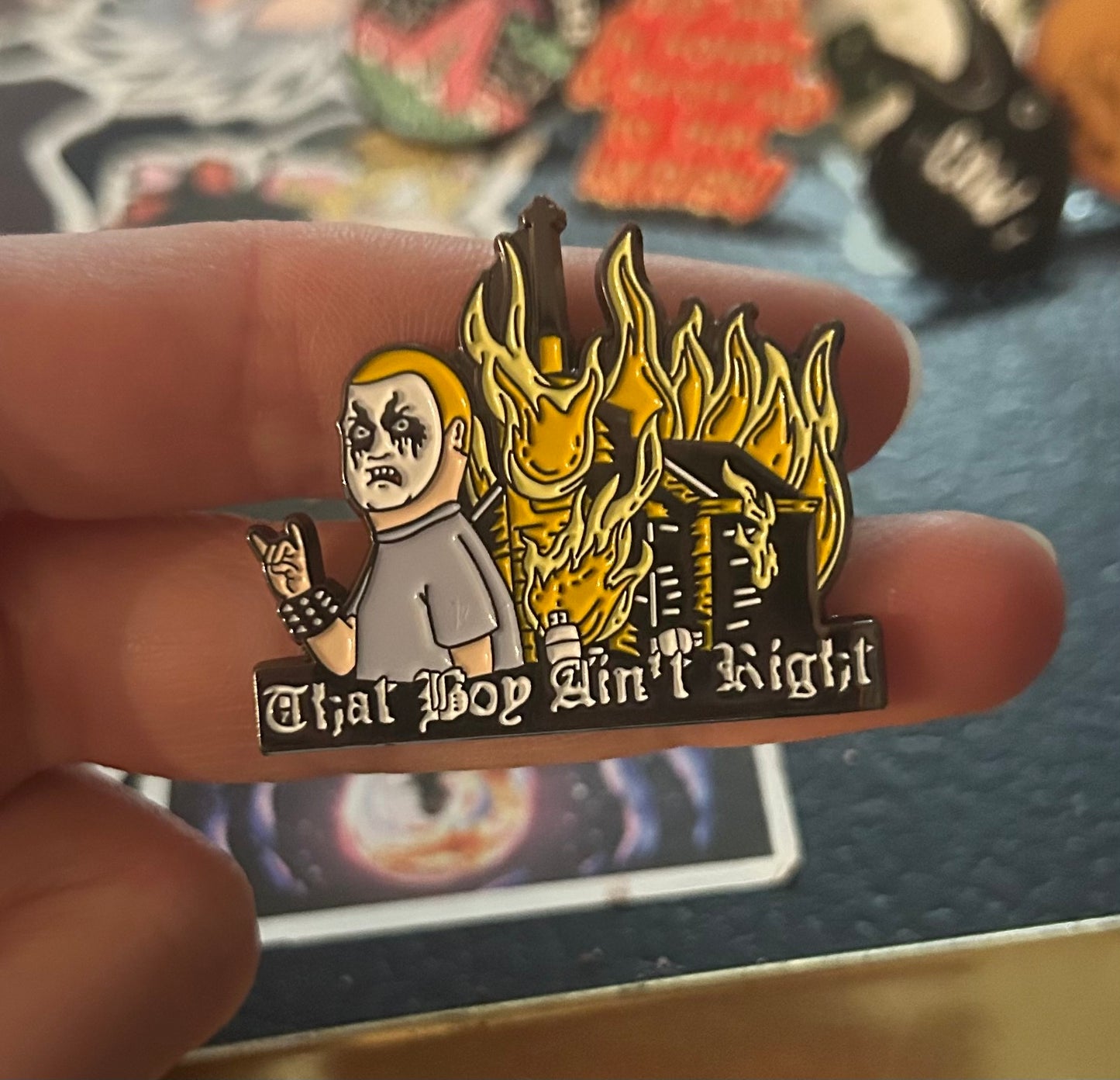 That Boy Ain't Right Pin