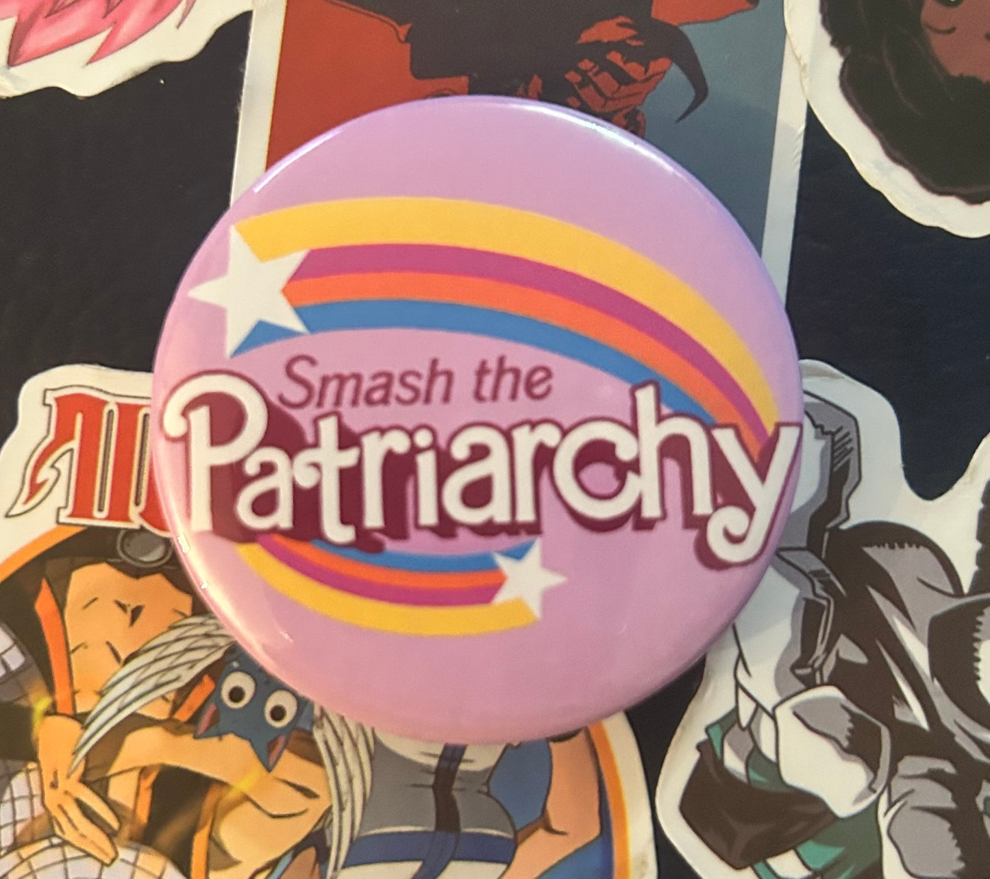 Smash The Patriarchy Pin