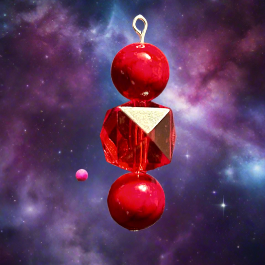 Red Bead Charm