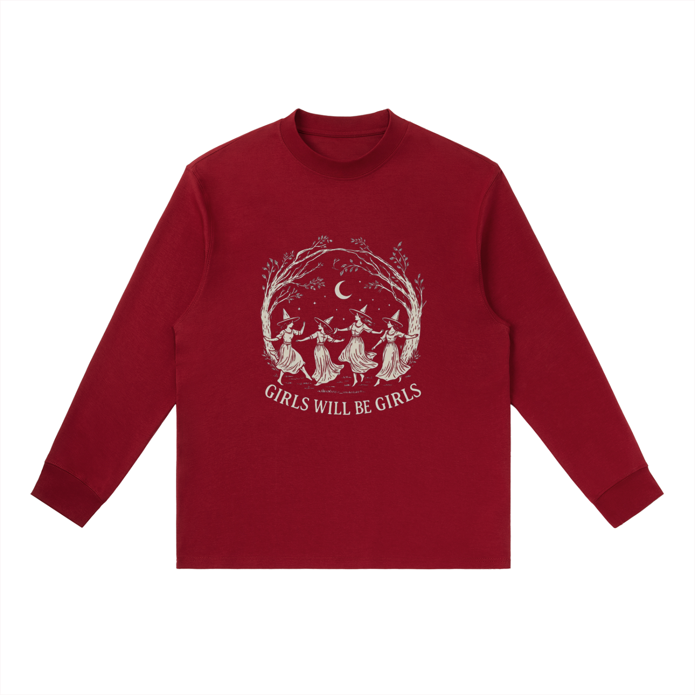 Essential Crewneck Long-Sleeve T-Shirt