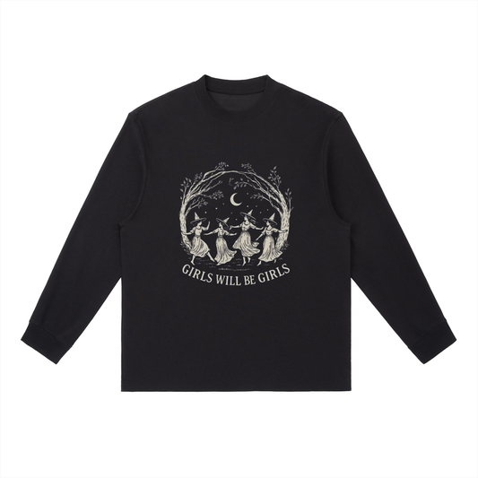 Essential Crewneck Long-Sleeve T-Shirt