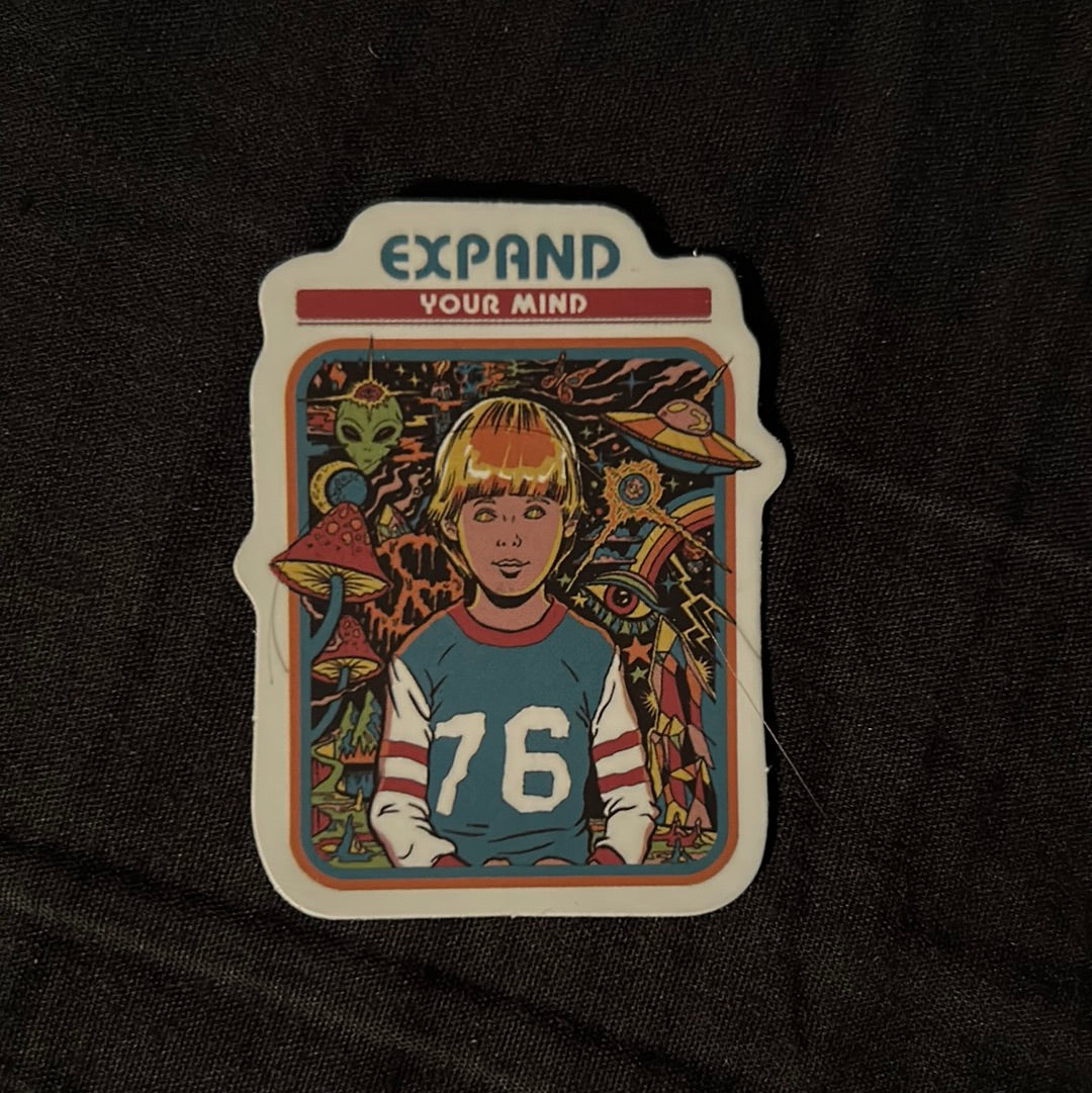 Expand Your Mind Sticker - Pandoras Lox Dread Shop