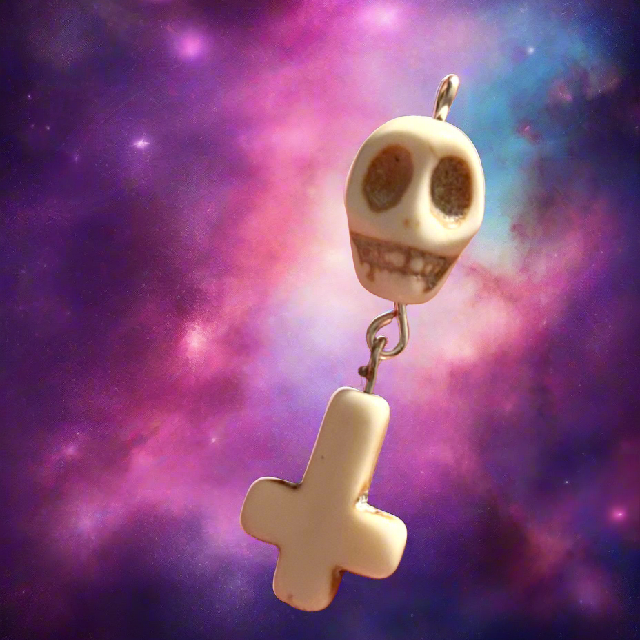 Skull & Cross Charm