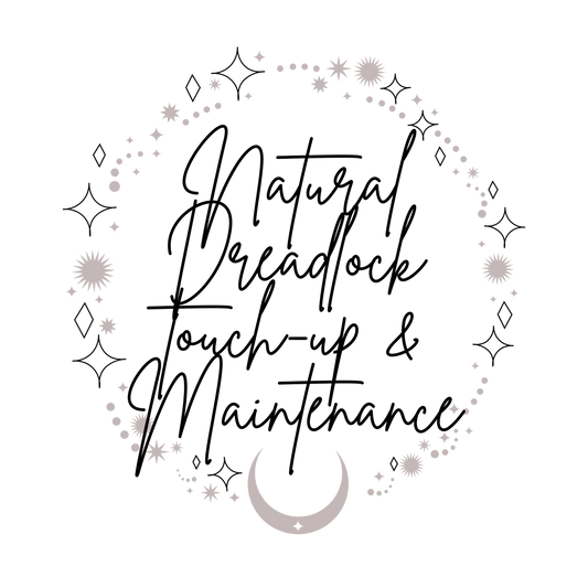 NATURAL DREADLOCK TOUCH-UP & MAINTENANCE