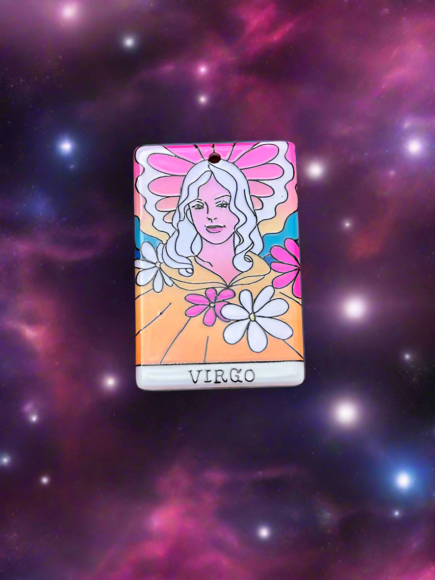 Virgo Zodiac Charm