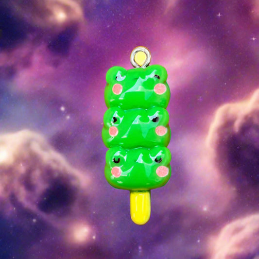 Popsicle Frog Charm