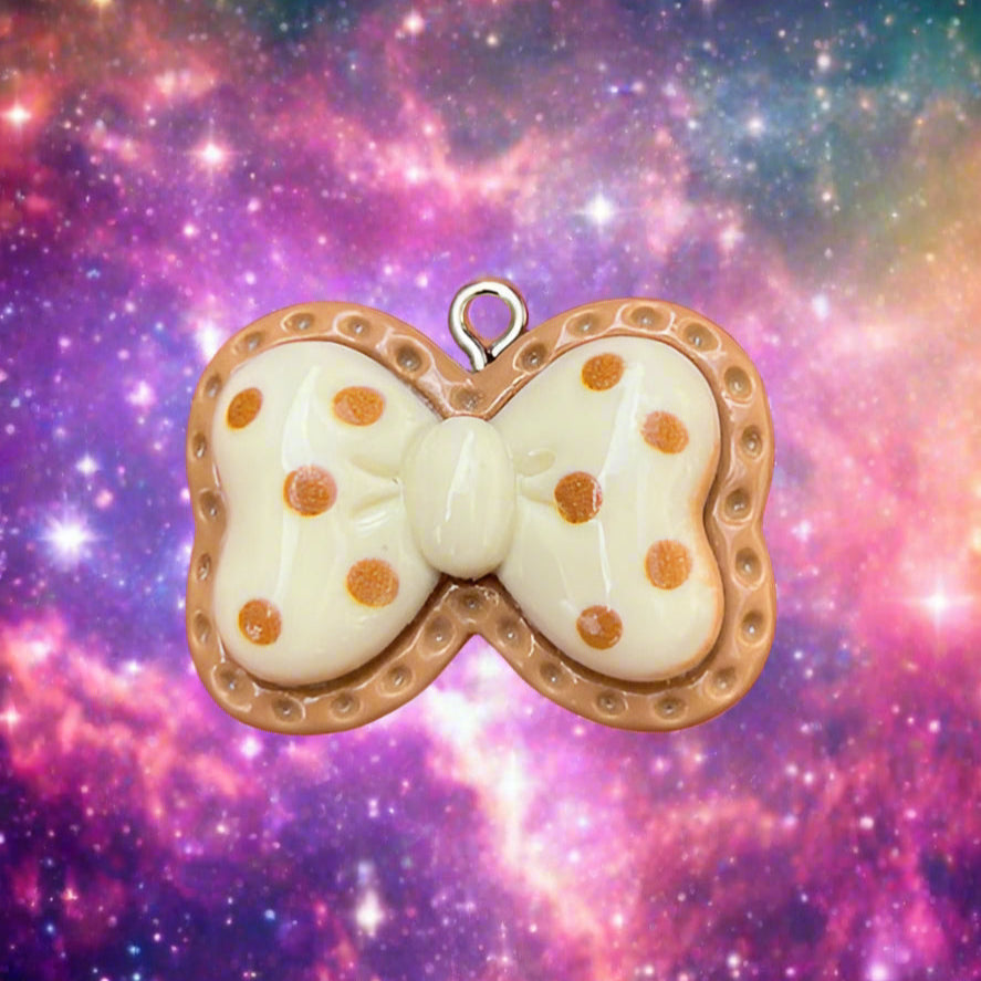 Cute Cookie Bow Charm