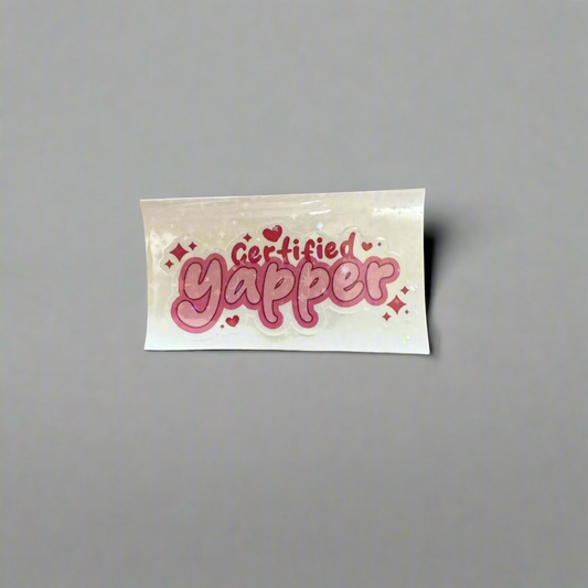 Certified Yapper Sticker