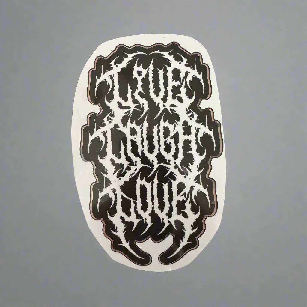 Metalcore Live Laugh Love Sticker