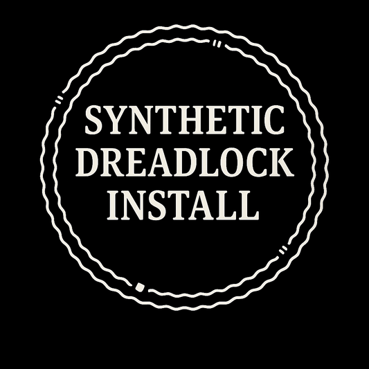 SYNTHETIC DREADLOCK INSTALL