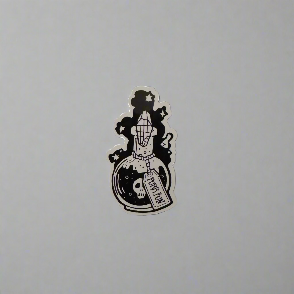 Black & White Alternative Stickers