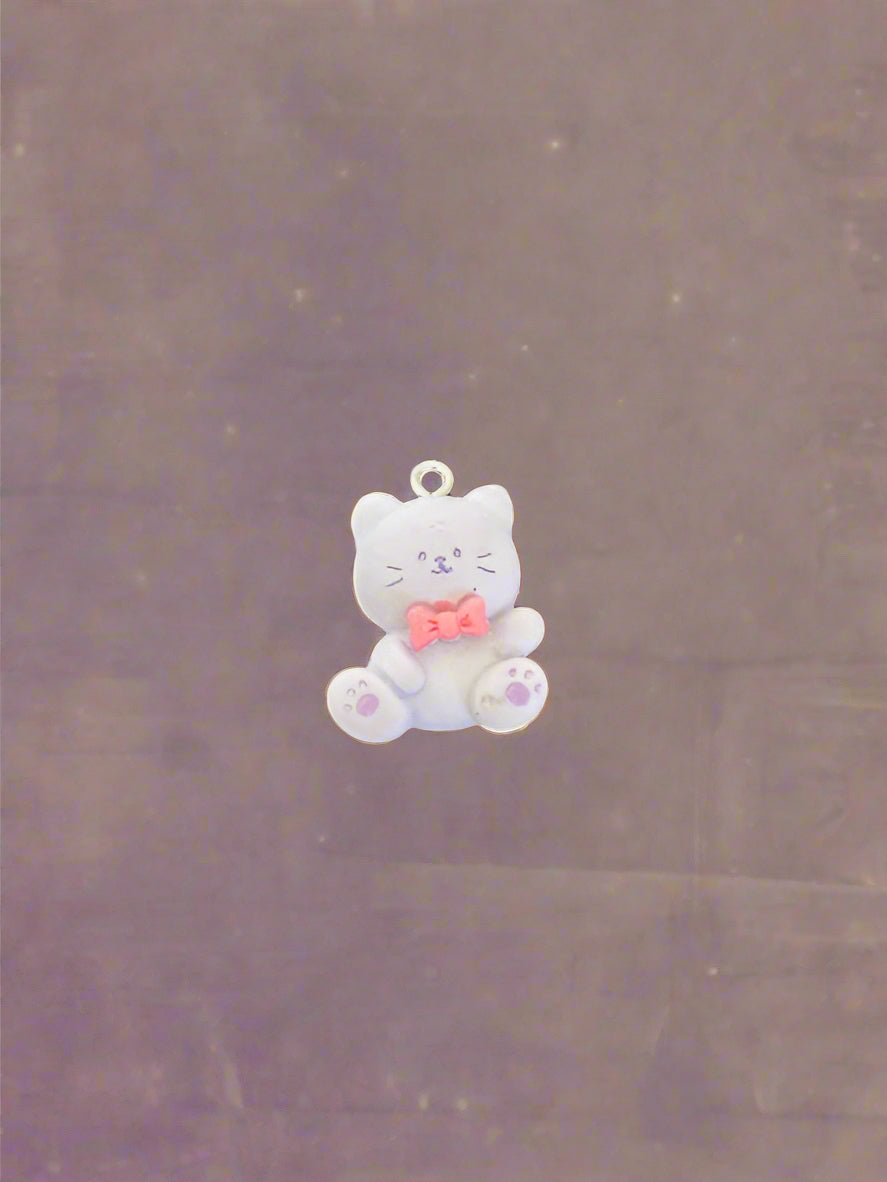 Cat Teddy Charm