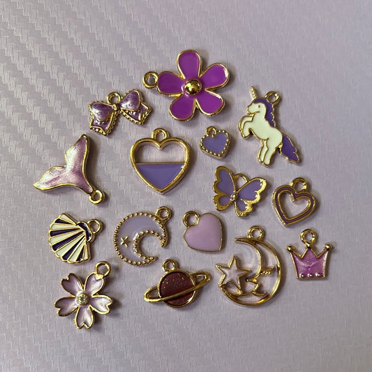 Lavender Charm Pack - Pandoras Lox Dread Shop