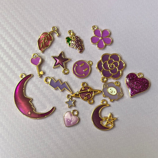 Purple Charm Pack - Pandoras Lox Dread Shop