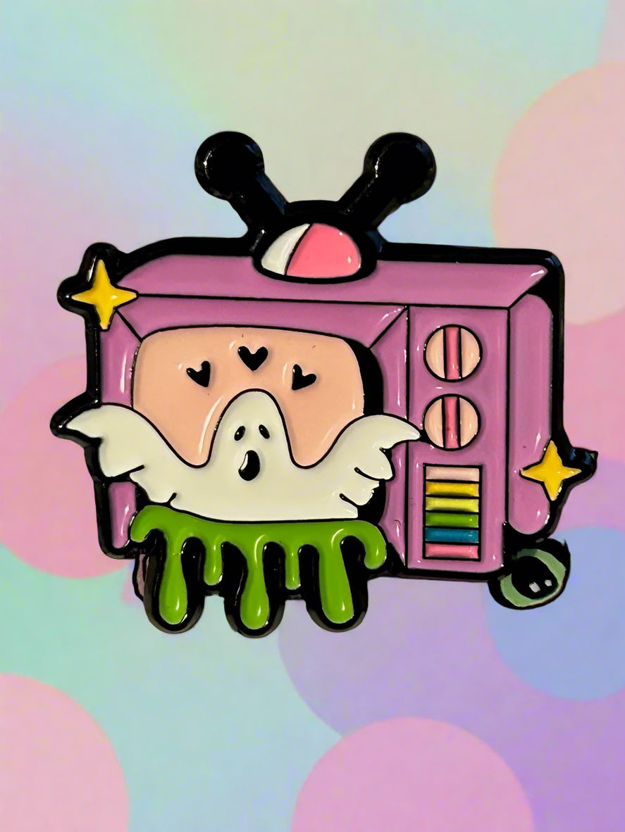 Pastel Ghost Pin
