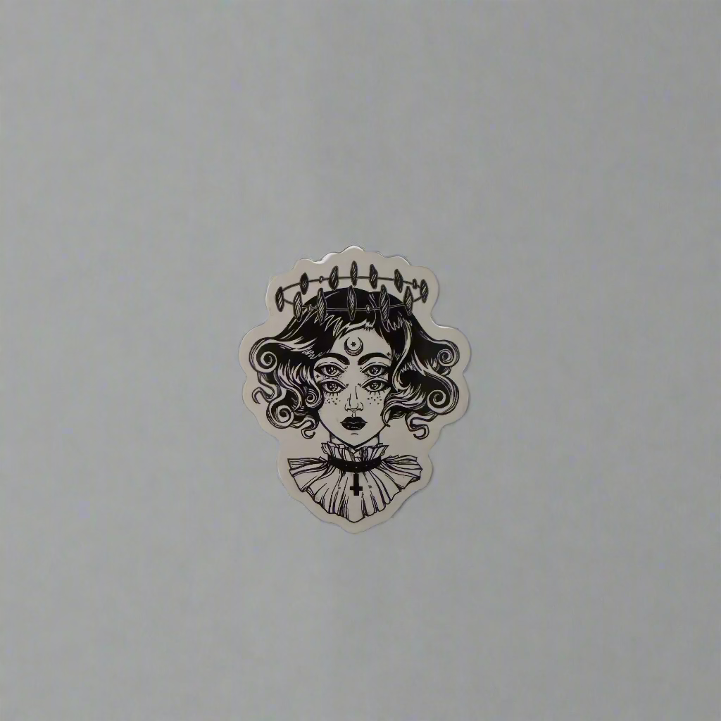 Black & White Alternative Stickers